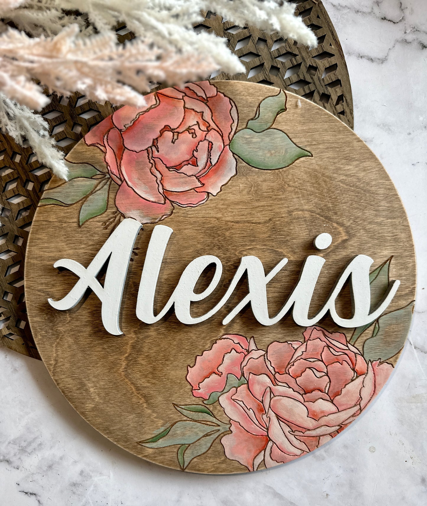 Peony Nursery sign