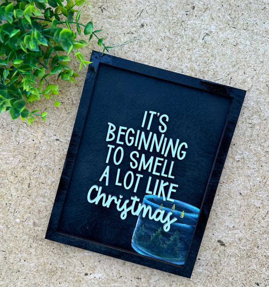 It’s beginning to smell like Christmas