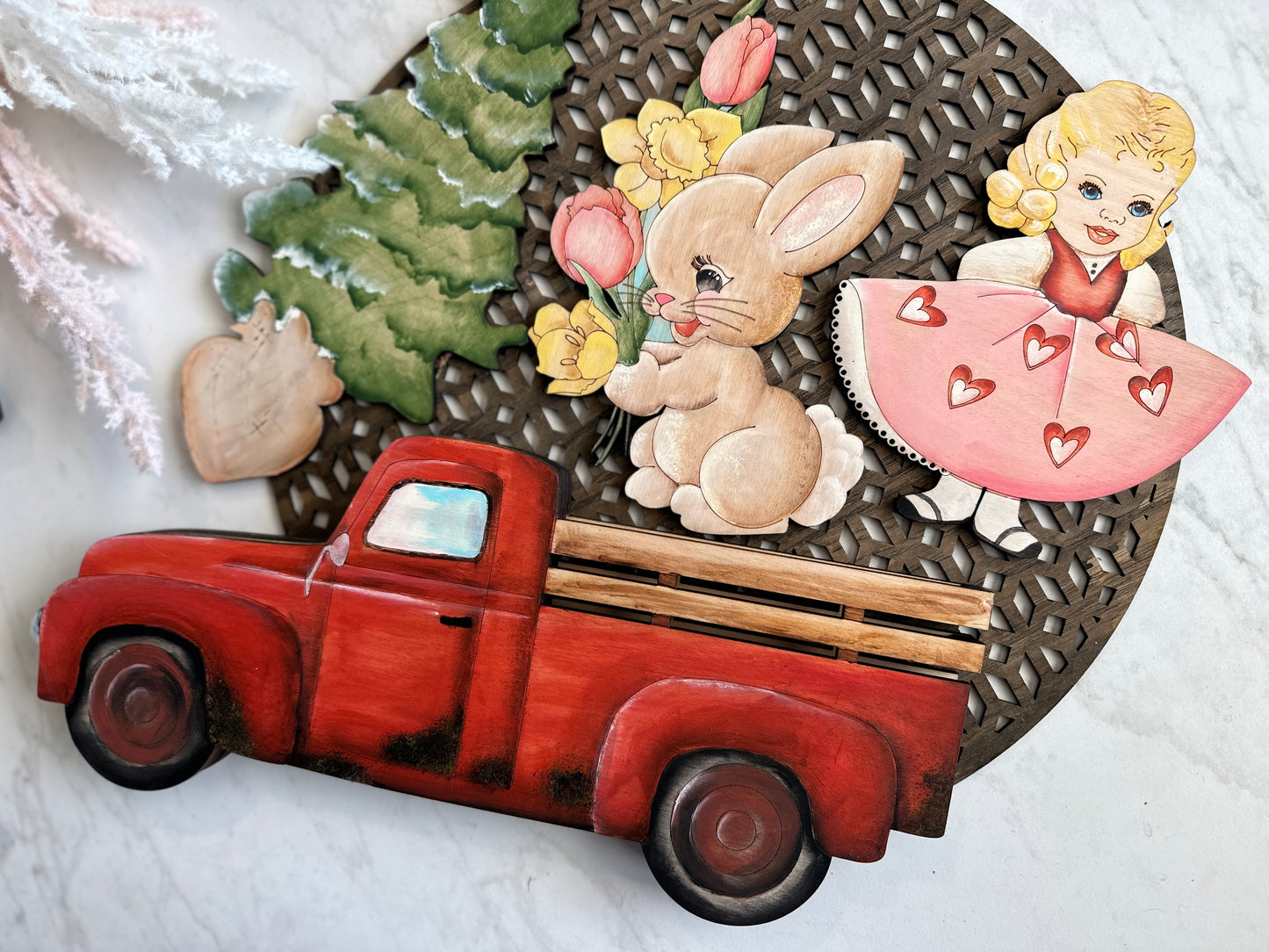 Interchangeable Vintage truck