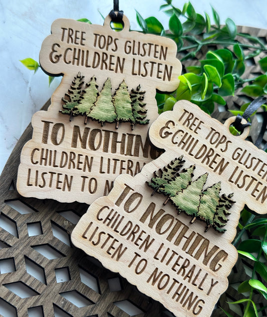 Tree Tops Glisten Ornament