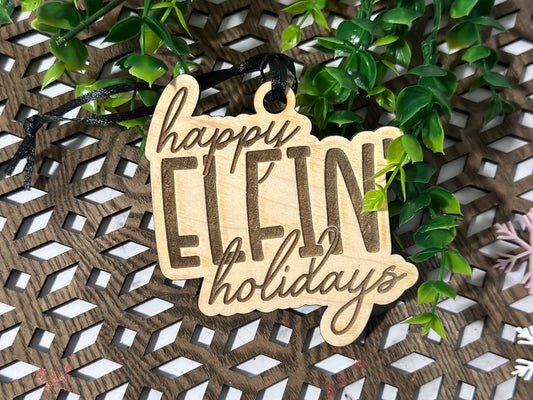 Happy elfin’ holidays