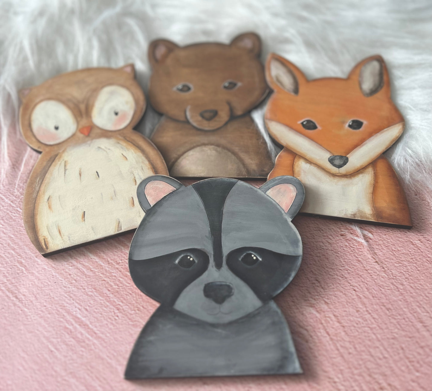 Hand painted animals