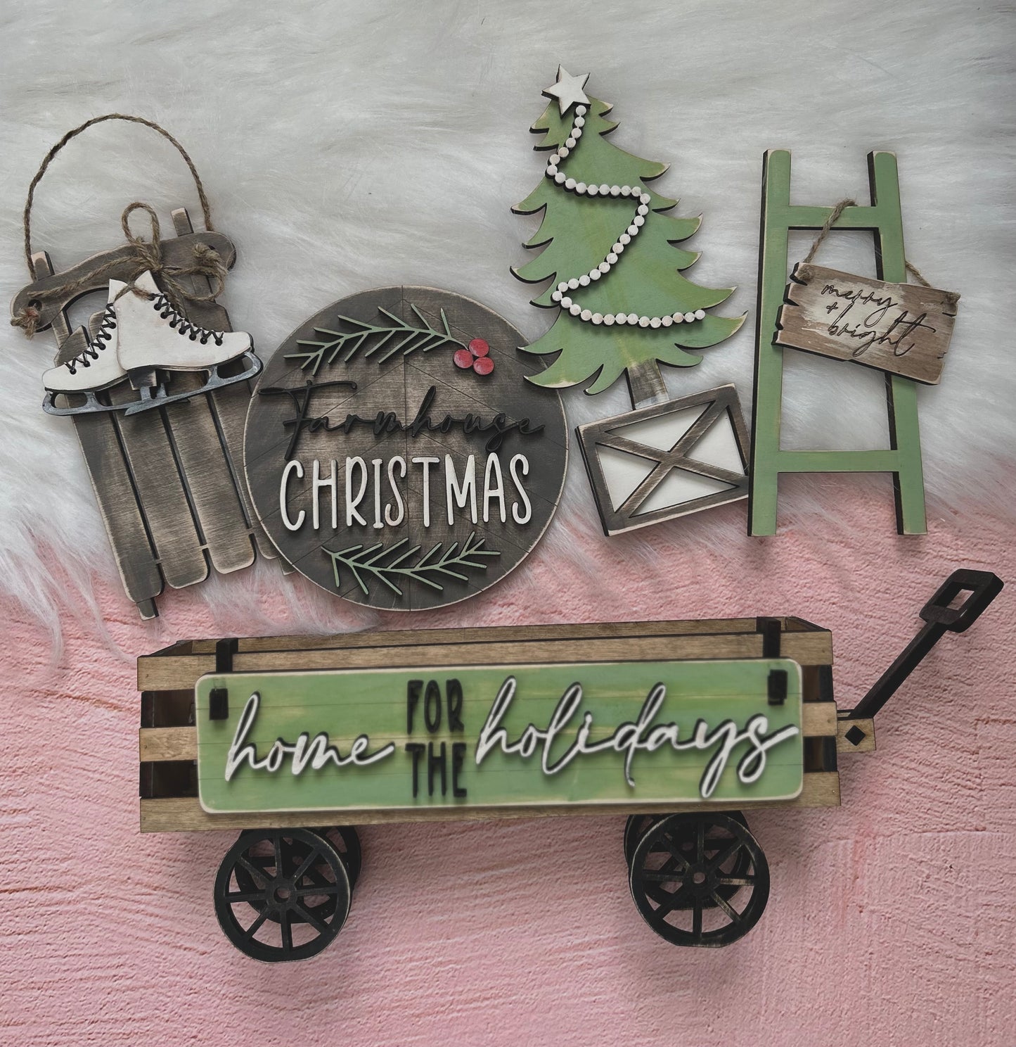 Home for the holidays Interchangeable Sign