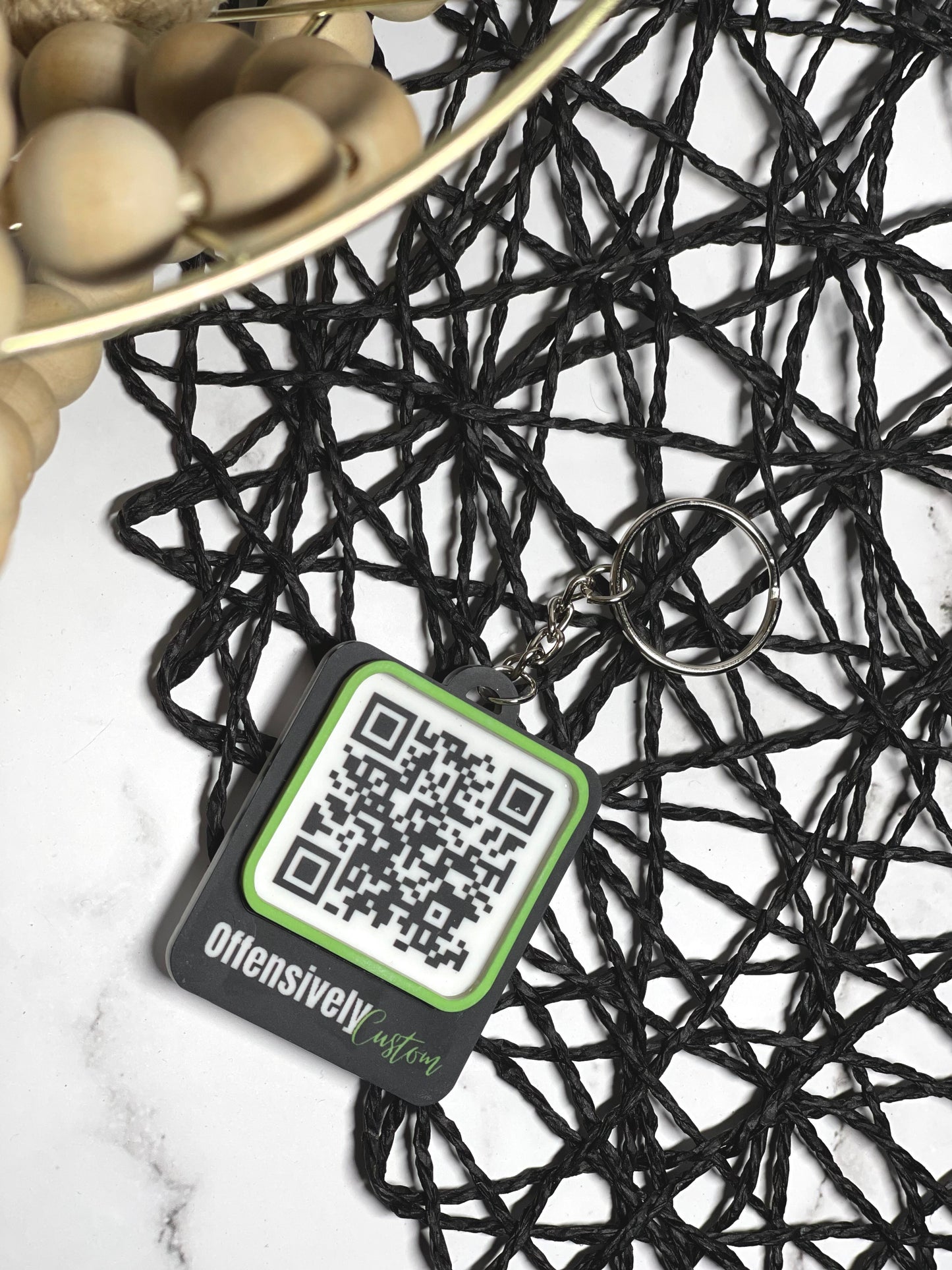 QR code Keychains
