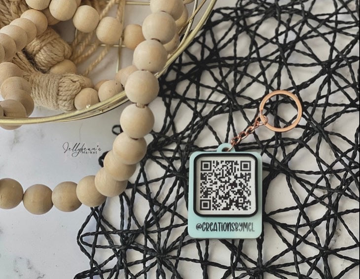 QR code Keychains