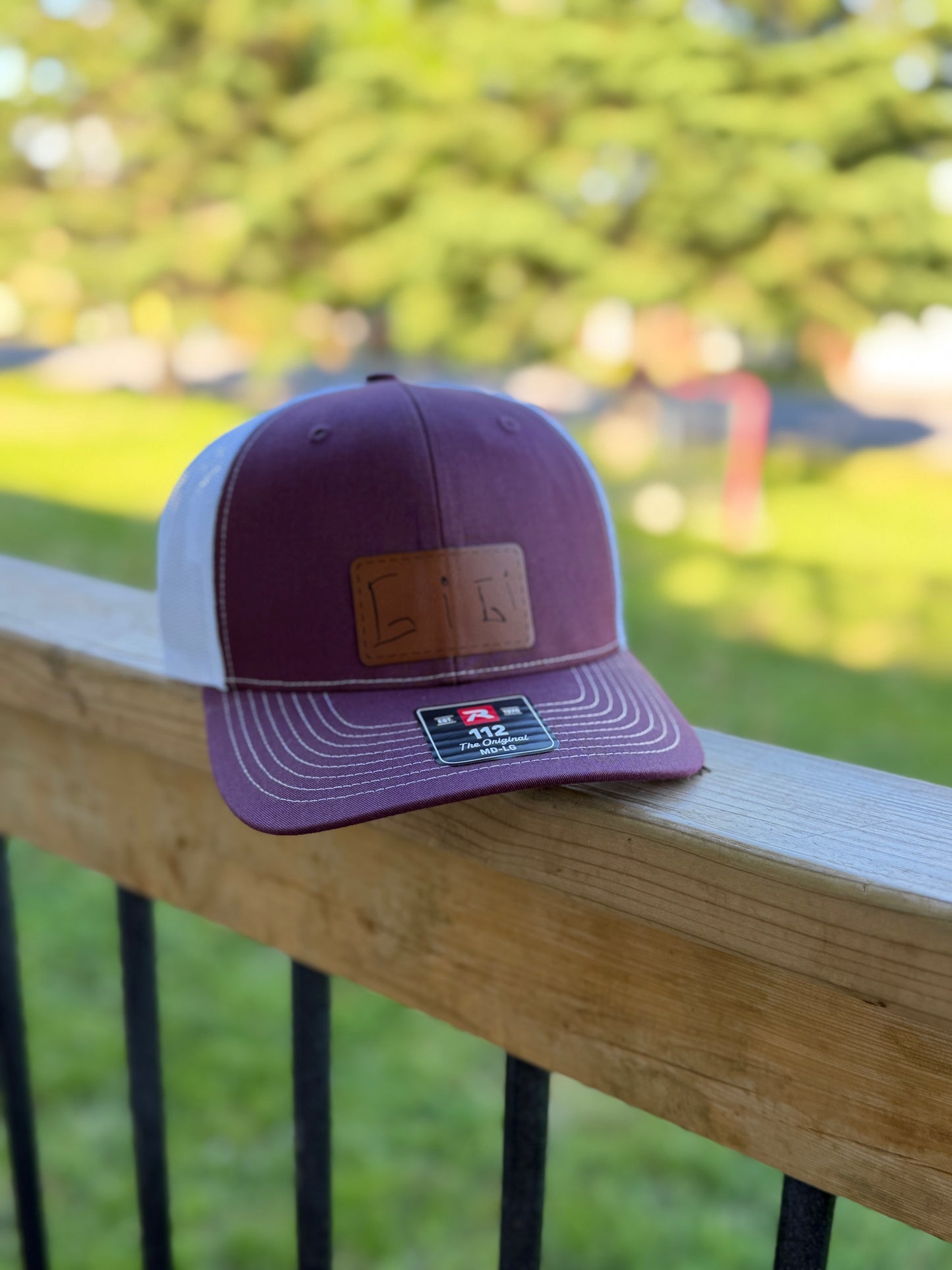 DIY Hand drawn Patched Hats