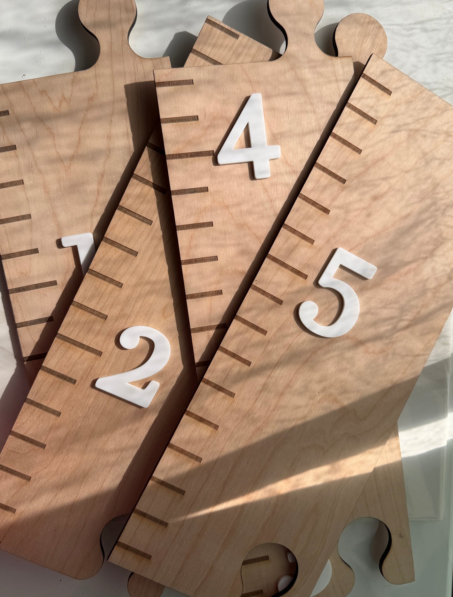 Race Car Puzzle Style Growth Chart