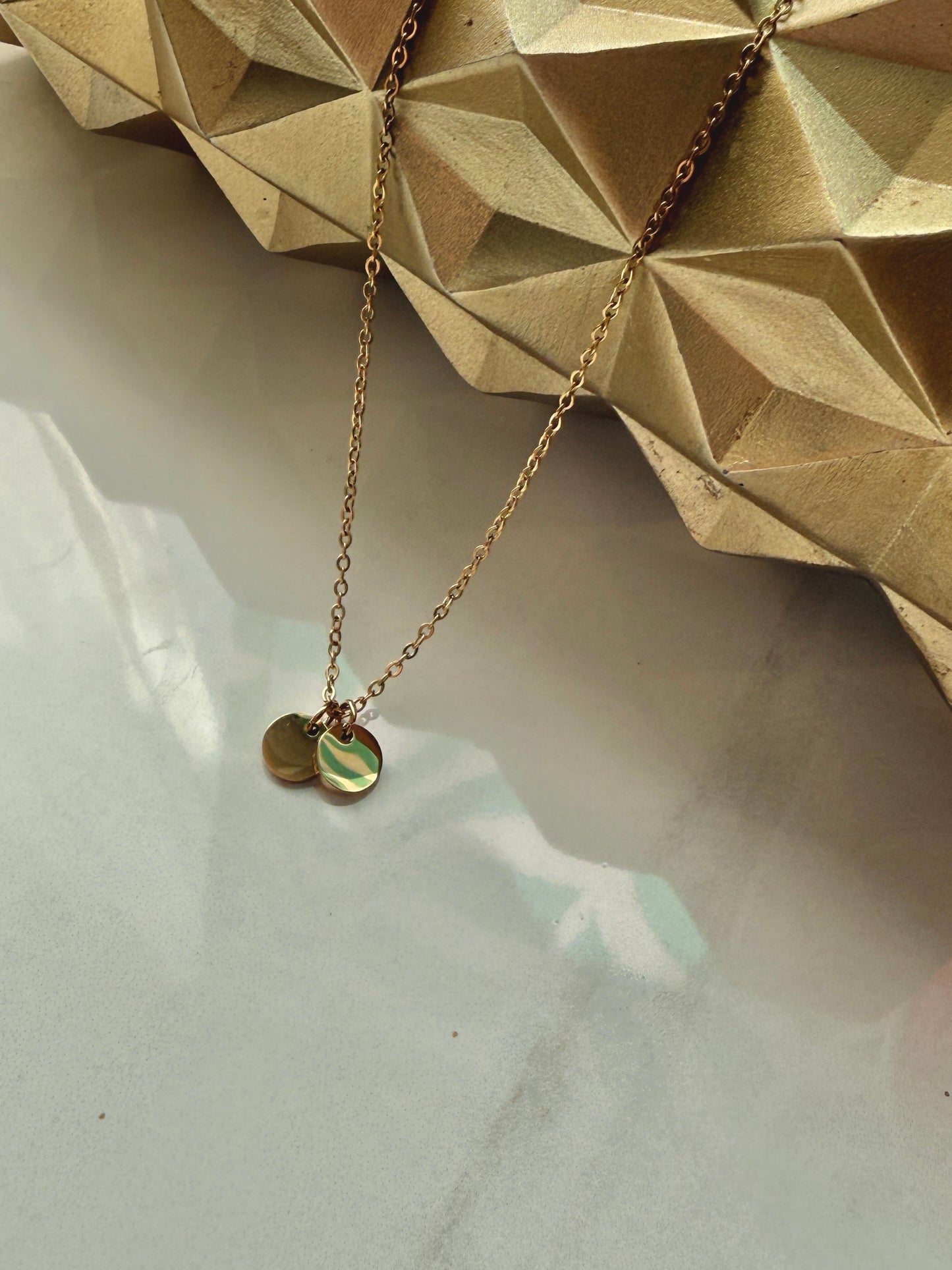 Double Mini Charm Necklace