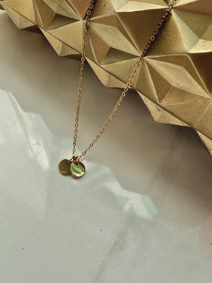 Double Mini Charm Necklace