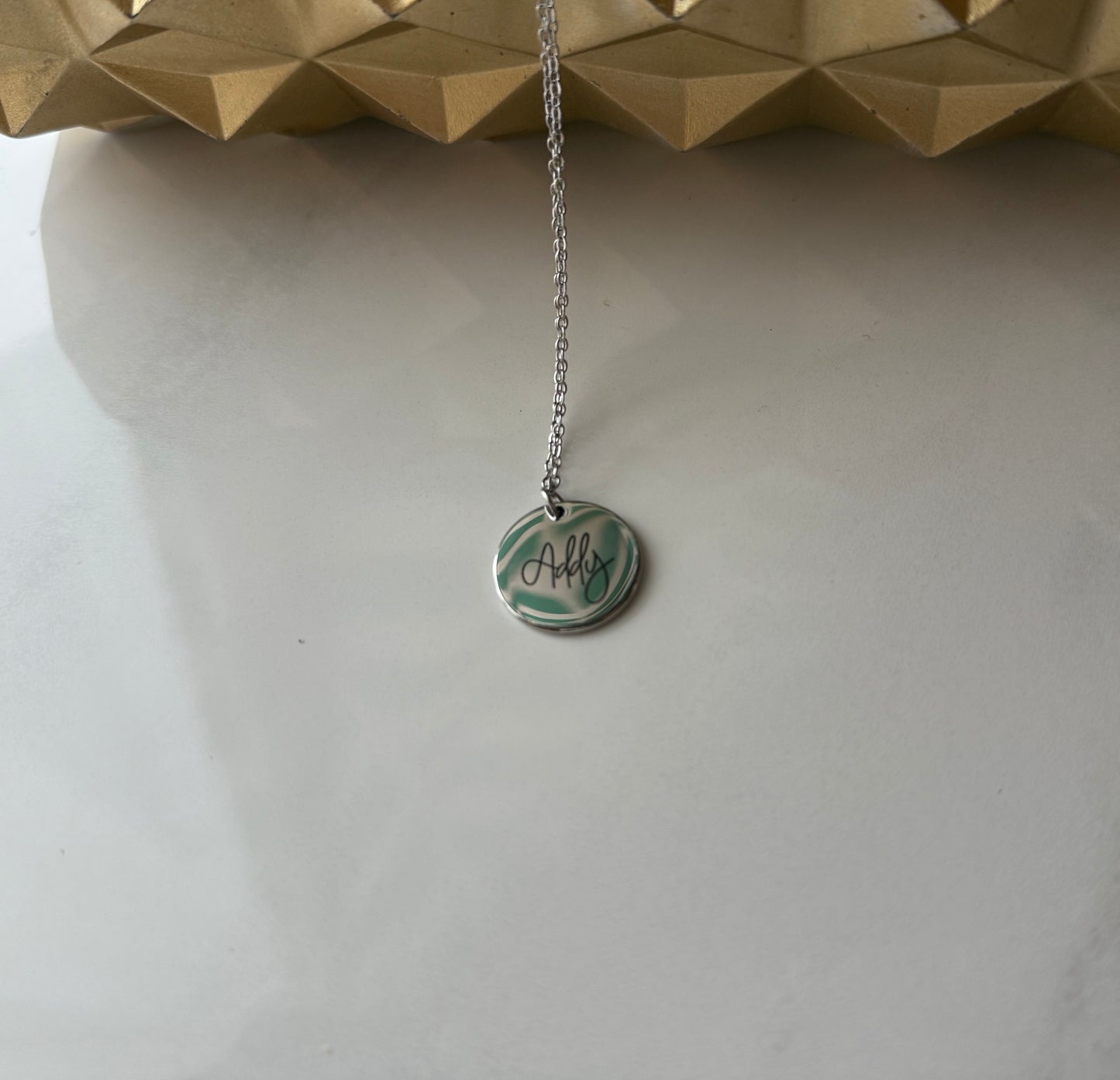 Round Charm necklace