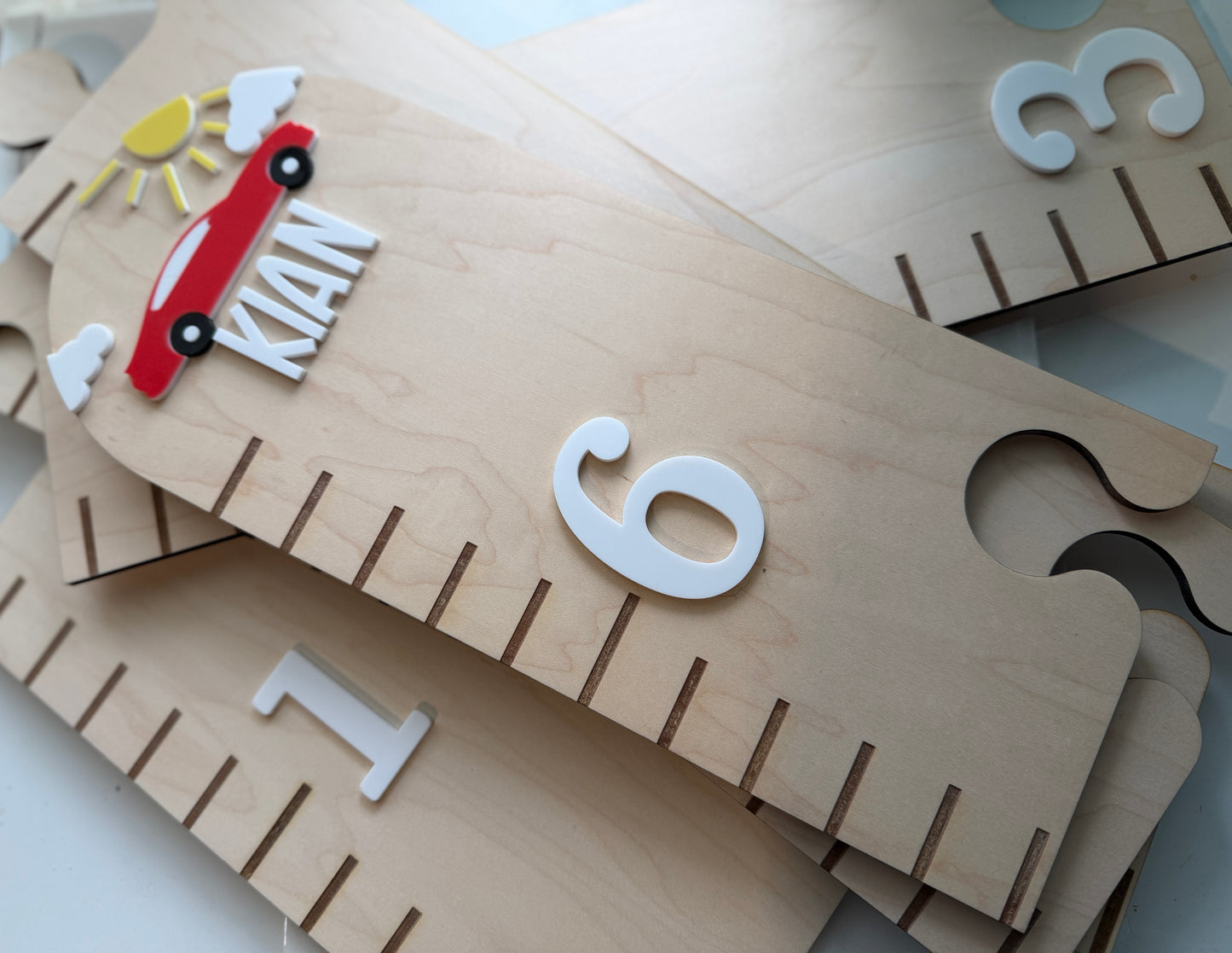 Car Puzzle Style Growth Chart