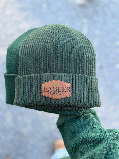 Rib Cuffed Patched Toque