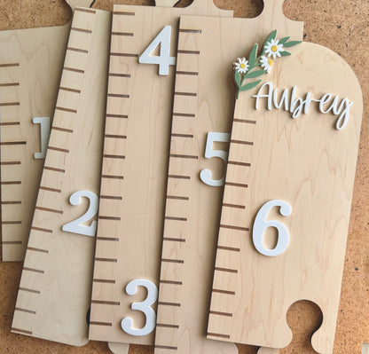 Daisy Puzzle Style Growth Chart