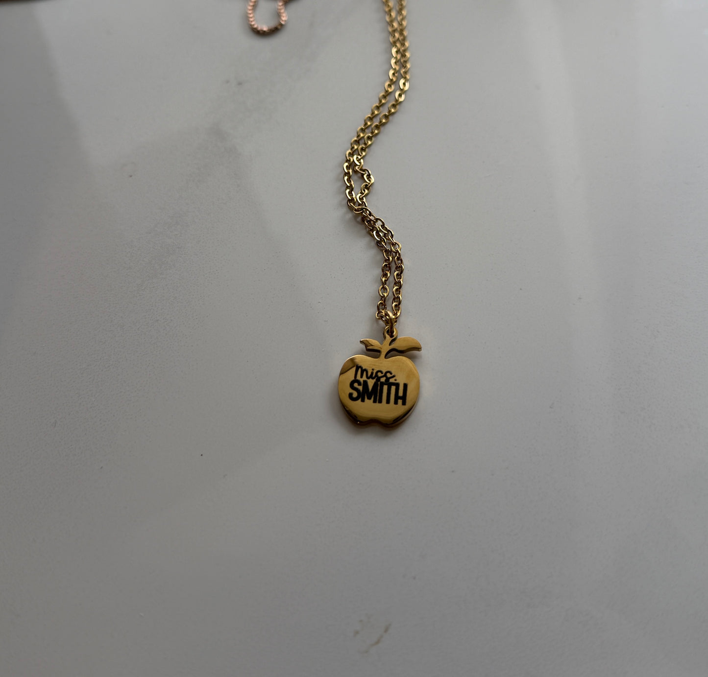 Apple necklace