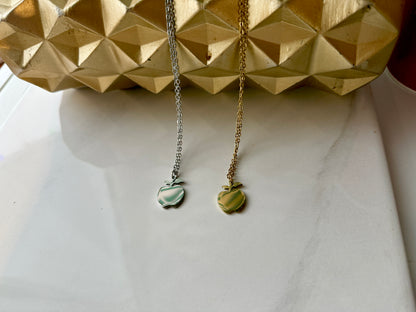 Apple necklace