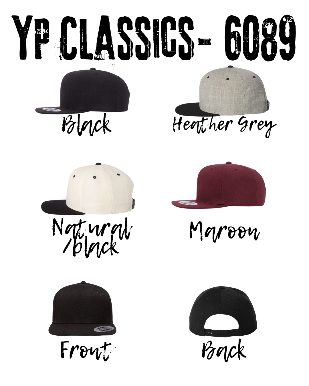 Family Photo faceless Hand drawn Patched Hats