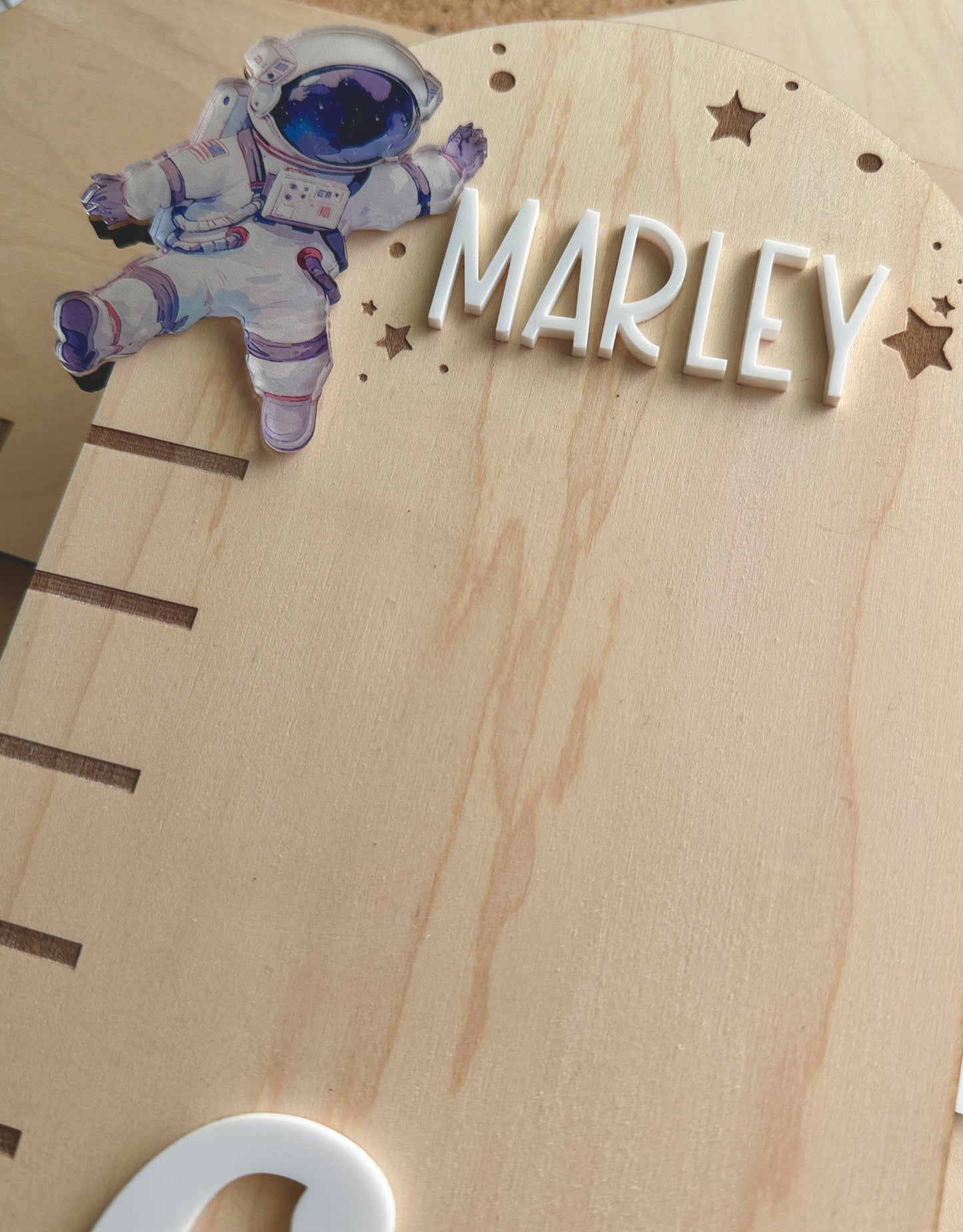 Space Puzzle Style Growth Chart