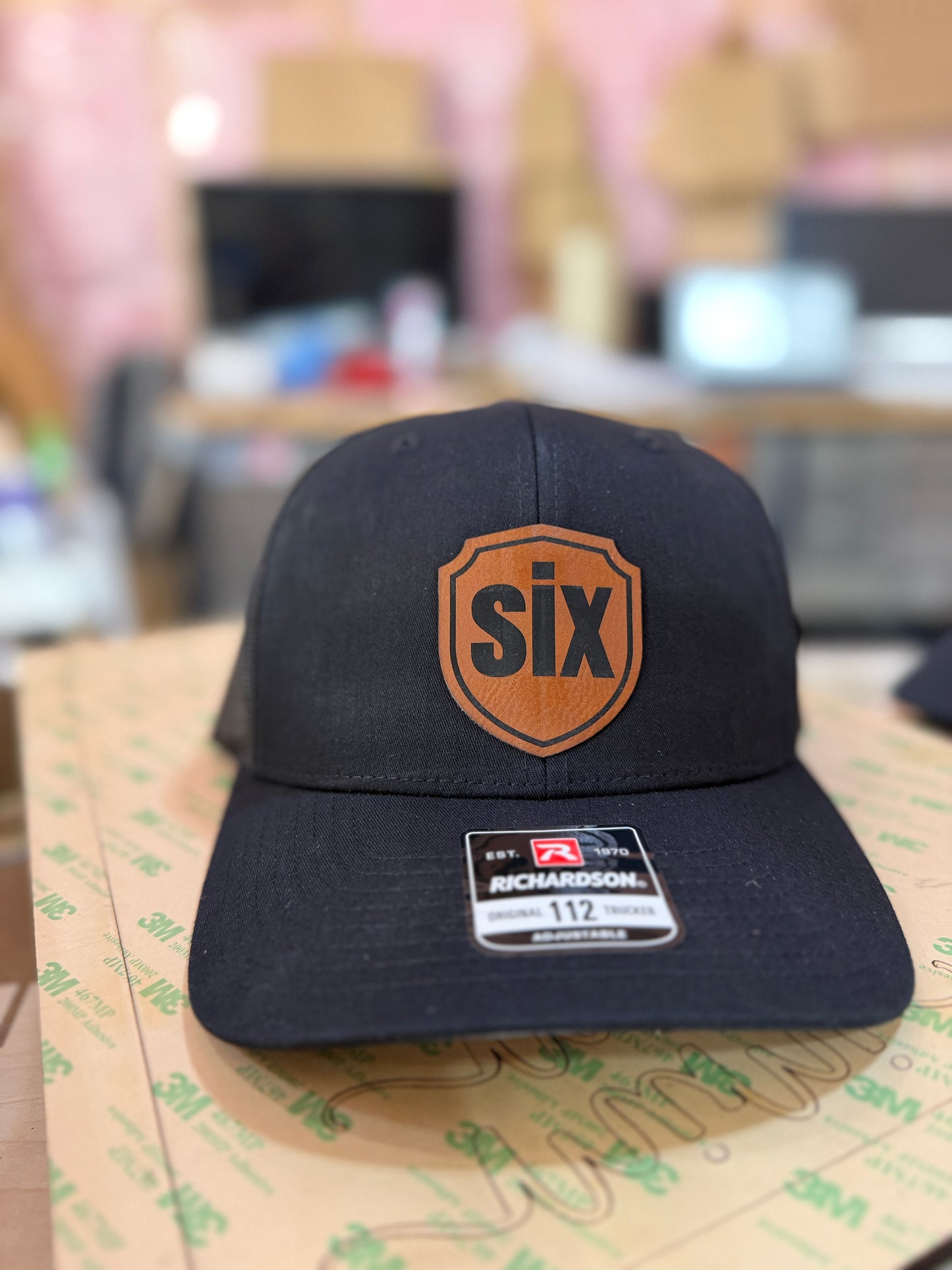 DIY Hand drawn Patched Hats