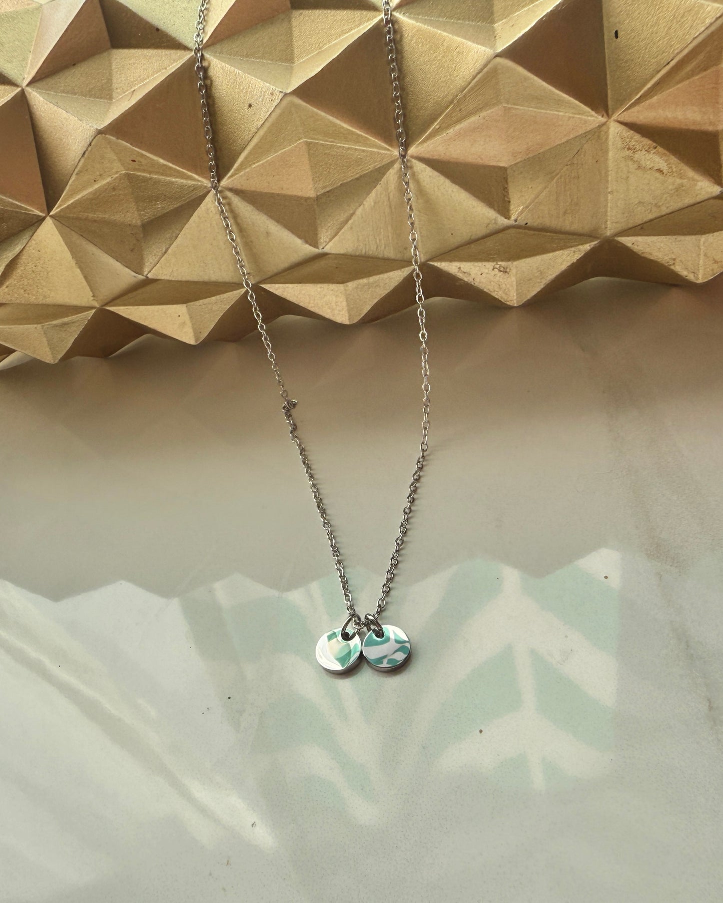 Double Mini Charm Necklace