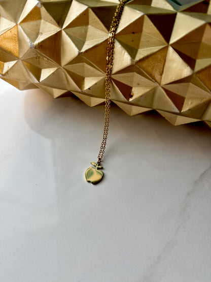 Apple necklace