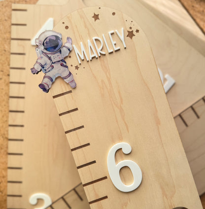 Space Puzzle Style Growth Chart