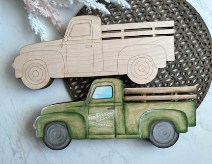 Camion vintage interchangeable