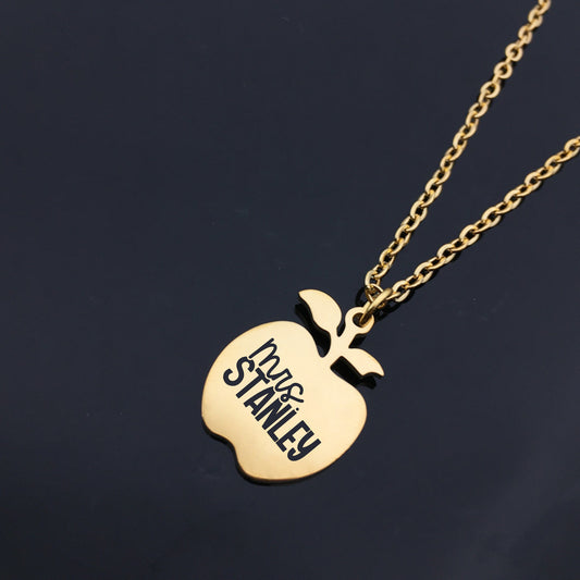 Apple necklace