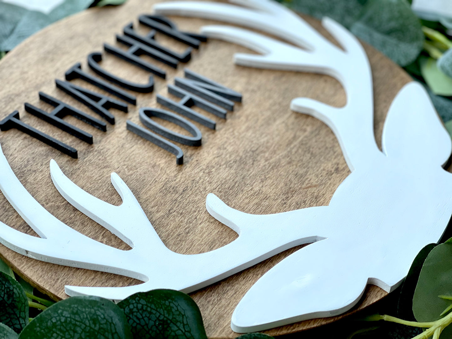 Deer Nursery Sign