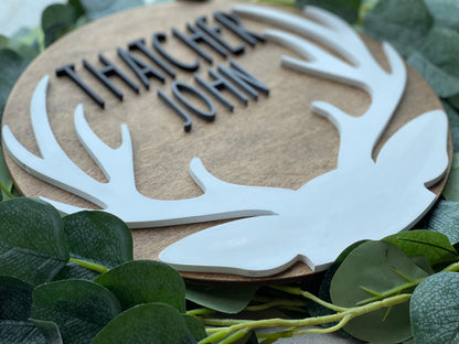 Deer Nursery Sign